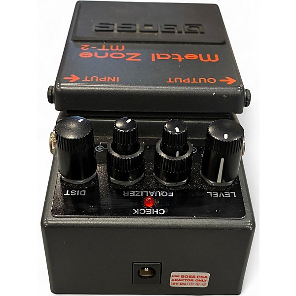 Used BOSS MT2 Metal Zone Distortion Effect Pedal