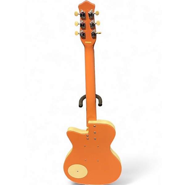 Used Danelectro 56U2 SALMON PINK Solid Body Electric Guitar