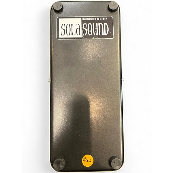 Used Sola Sound COLORSOUND BASS FUZZ Effect Pedal