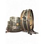 Used TAMA 4 Piece PANCAKE CLUB JAM Black Drum Kit