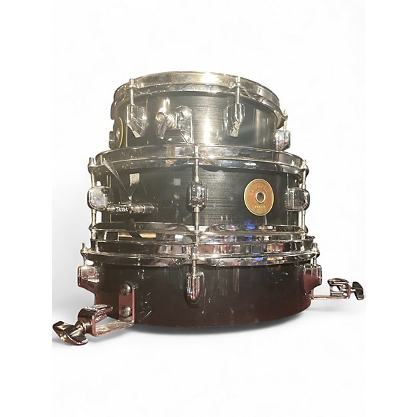 Used TAMA 4 Piece PANCAKE CLUB JAM Black Drum Kit