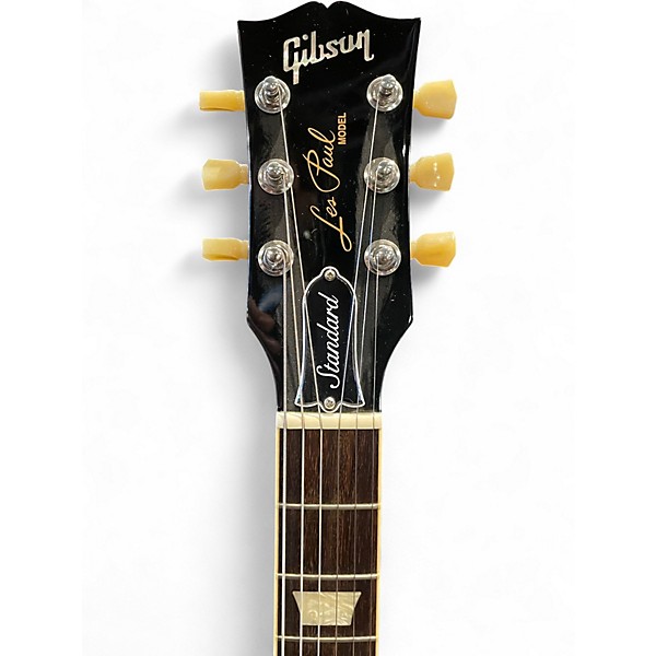 Used Gibson Les Paul Standard 1950S Neck Gold Top Solid Body Electric Guitar