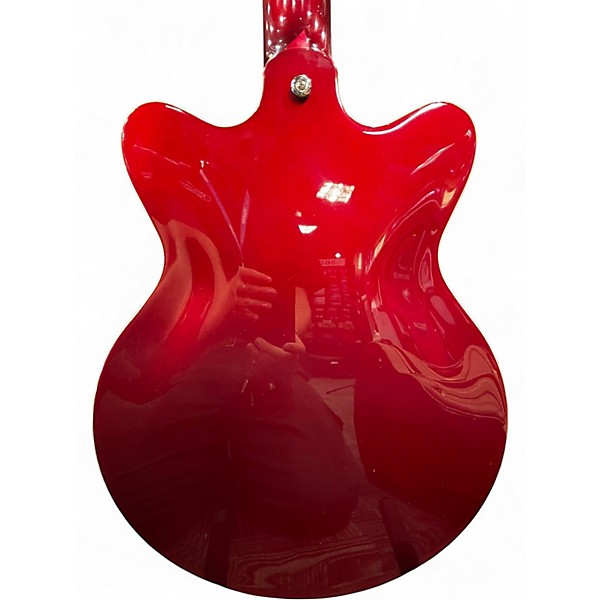 Used Gretsch Guitars G2657T Candy Apple Red Hollow Body Electric Guitar