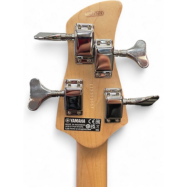 Used Yamaha TRBX174EW Natural Electric Bass Guitar