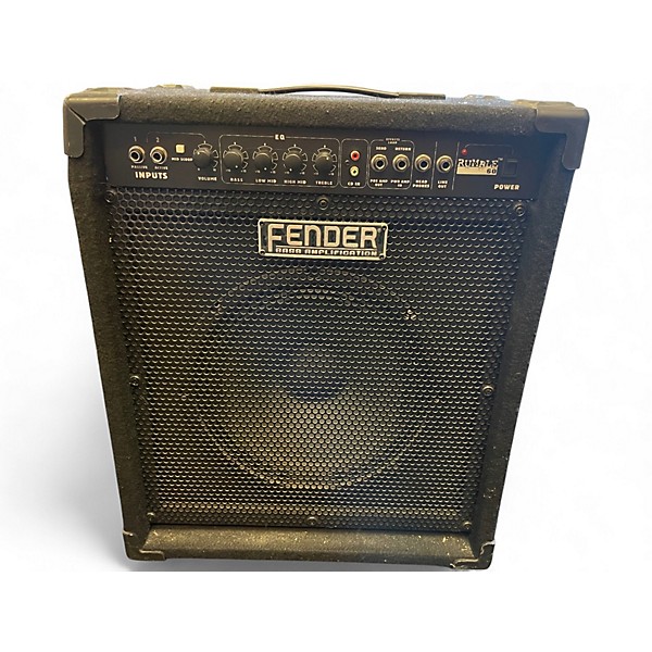 Used Fender Rumble 60 60W 1x12 Bass Combo Amp