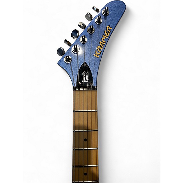 Used Kramer Baretta Special Blue Solid Body Electric Guitar