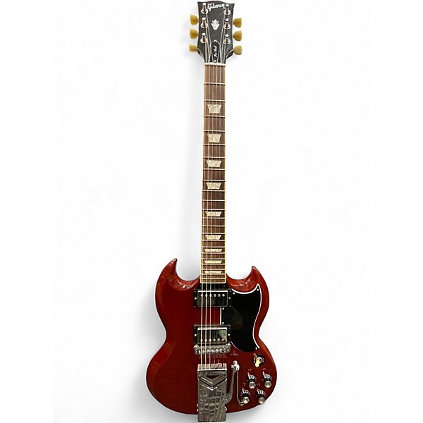 Used Gibson SG STANDARD 61 WITH SIDEWAYS VIBROLA Faded Cherry Solid Body Electric Guitar