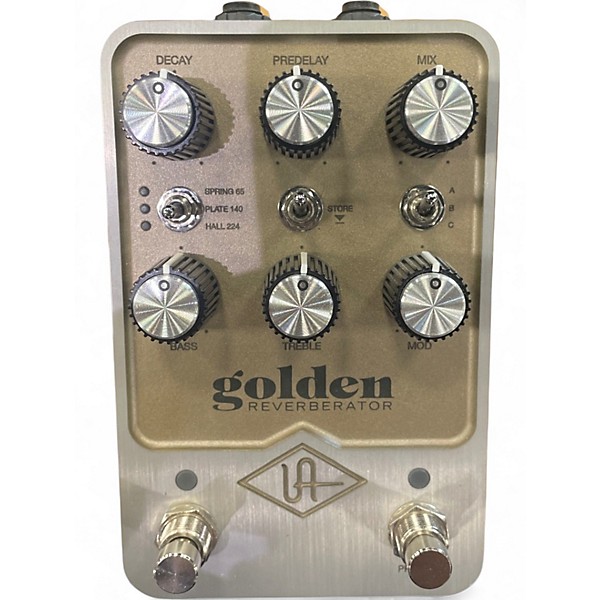 Used Universal Audio Golden Reverberator Effect Pedal
