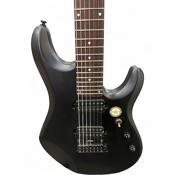 Used Sterling by Music Man JP70 John Petrucci Signature Black Solid Body Electric Guitar