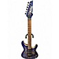 Used Ibanez S1070PBZ Cerulean Blue Burst Solid Body Electric Guitar thumbnail