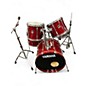 Used Yamaha 5 Piece Stage Custom Red Drum Kit thumbnail