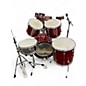 Used Yamaha 5 Piece Stage Custom Red Drum Kit