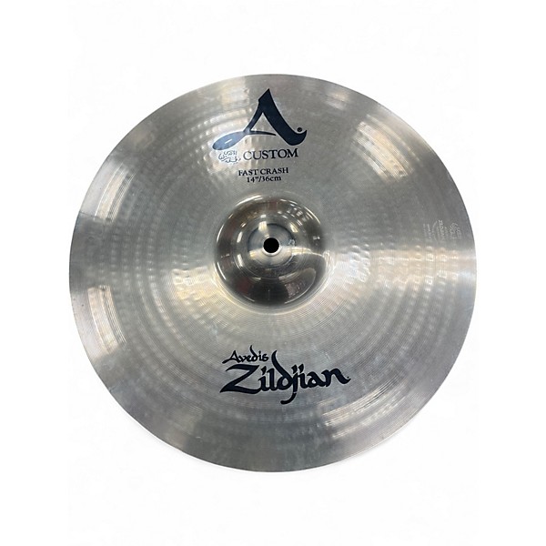 Used Zildjian 14in A Custom Fast Crash Cymbal