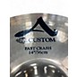 Used Zildjian 14in A Custom Fast Crash Cymbal