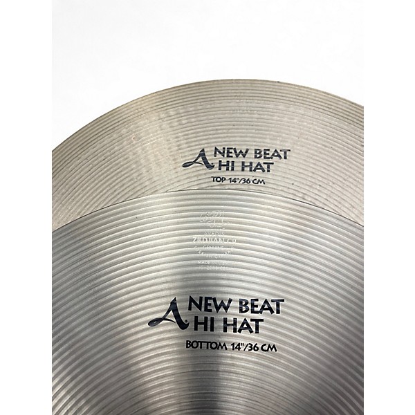 Used Zildjian 14in A Series Hi Hat Pair Cymbal