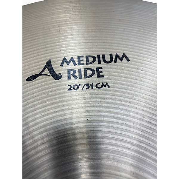 Used Zildjian 20in A Series Medium Ride Cymbal