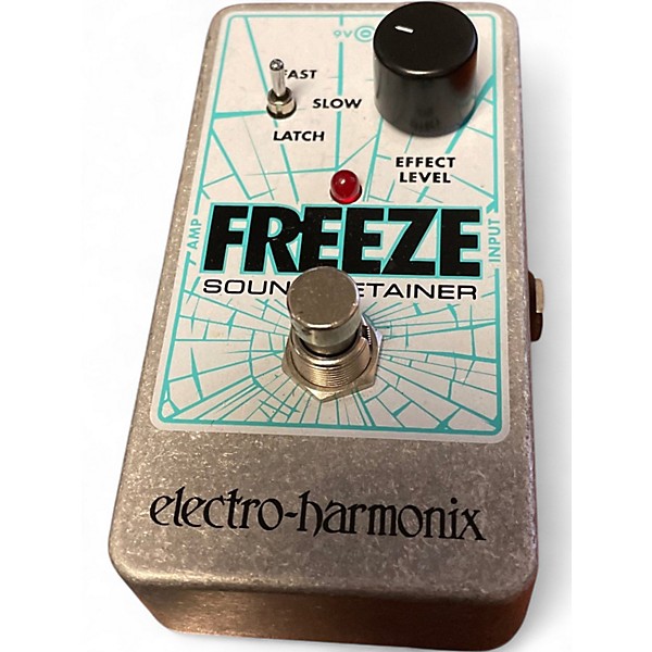 Used Electro-Harmonix Freeze Sound Retainer Compression Effect Pedal