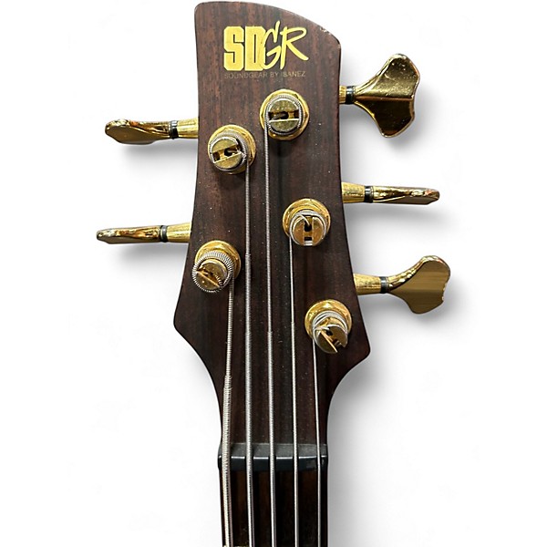 Used Ibanez SR1305 premium  Natural  Electric Bass Guitar