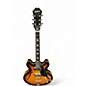 Used Epiphone Casino Vintage Sunburst Hollow Body Electric Guitar thumbnail