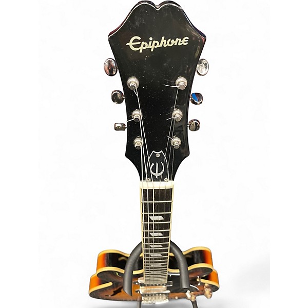 Used Epiphone Casino Vintage Sunburst Hollow Body Electric Guitar
