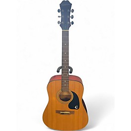 Used Epiphone pr-200 Natural Acoustic Guitar