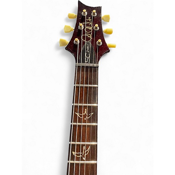 Used PRS SC245 10 Top Turquoise Solid Body Electric Guitar