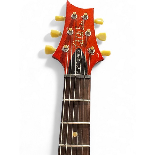 Used PRS SC245 VINTAGE LEMON BURST Solid Body Electric Guitar