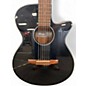 Used Ibanez aeg50n Black Classical Acoustic Electric Guitar