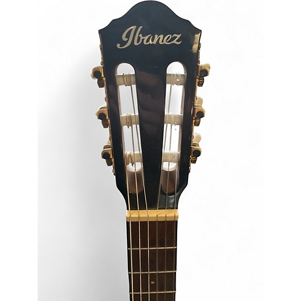 Used Ibanez aeg50n Black Classical Acoustic Electric Guitar