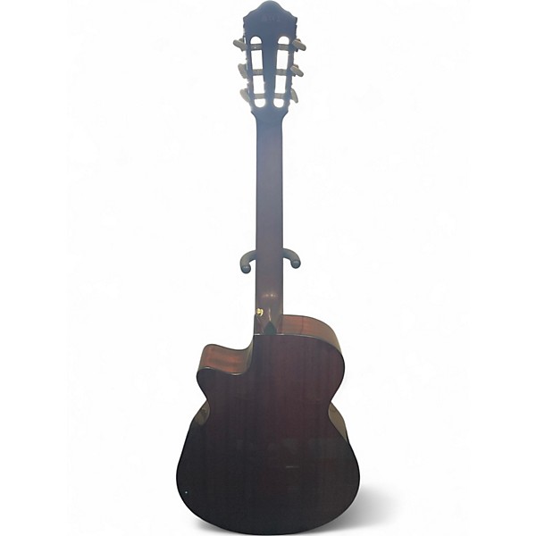 Used Ibanez aeg50n Black Classical Acoustic Electric Guitar
