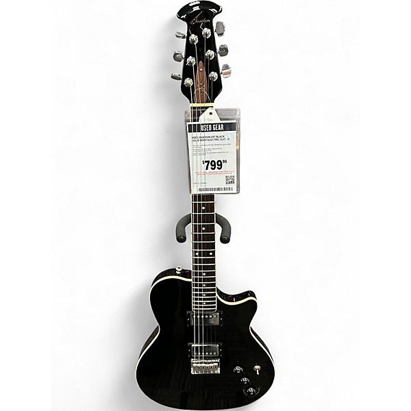 Used Ovation VXT Black Solid Body Electric Guitar