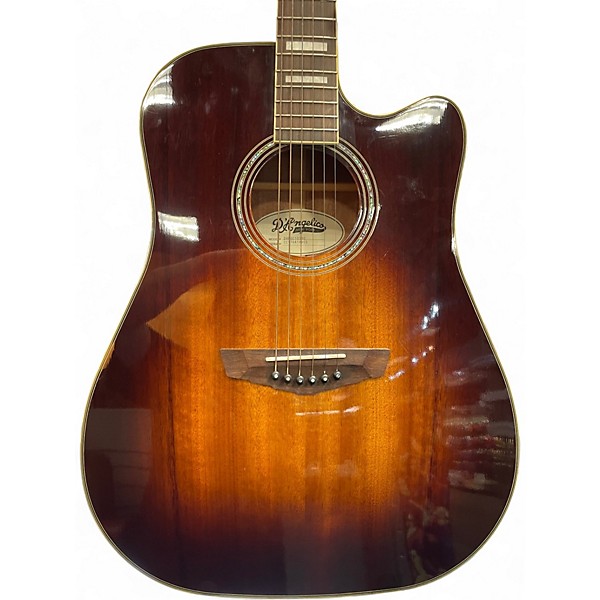 Used D'Angelico DAPGC10SBG 2 Tone Sunburst Acoustic Electric Guitar