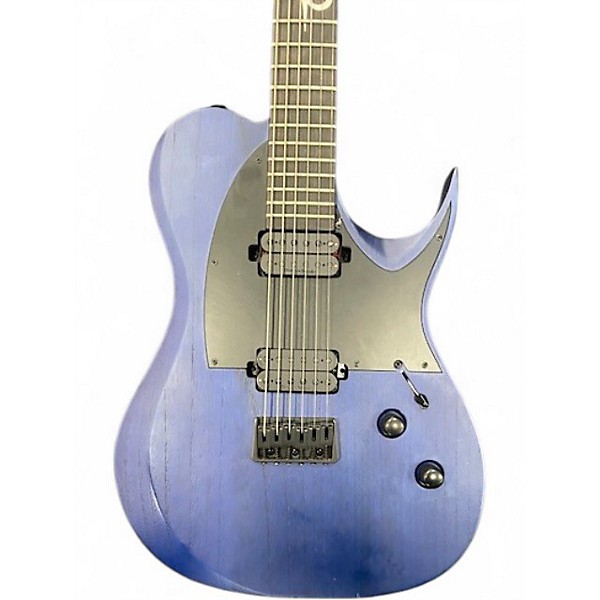 Used Solar Guitars t2.6BLOP-27+ Blue Solid Body Electric Guitar