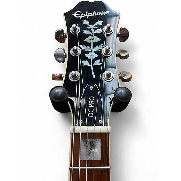 Used Epiphone DC Pro Cherry Sunburst Solid Body Electric Guitar