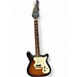 Vintage 1963 Epiphone OLYMPIC SINGLE SUNBURST 2 Color Sunburst Solid Body Electric Guitar thumbnail