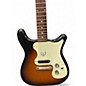 Vintage 1963 Epiphone OLYMPIC SINGLE SUNBURST 2 Color Sunburst Solid Body Electric Guitar