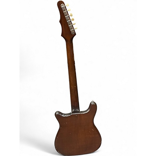 Vintage 1963 Epiphone OLYMPIC SINGLE SUNBURST 2 Color Sunburst Solid Body Electric Guitar