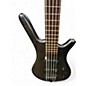 Used Warwick Corvette 5 String BLACK Electric Bass Guitar