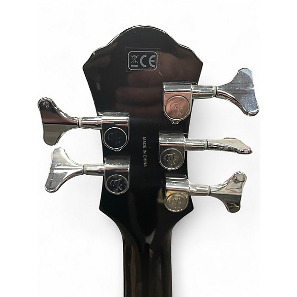 Used Michael Kelly MKD5SSBSFR Trans Black Acoustic Bass Guitar