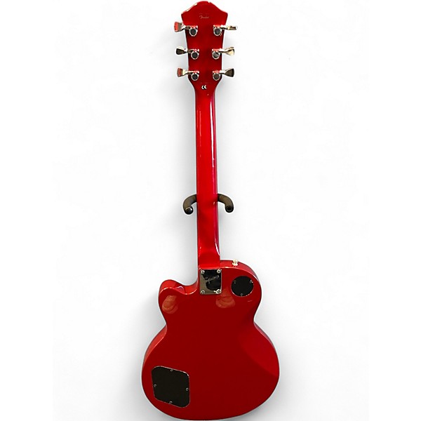Used Squier Series 24 M-77 Cherry Solid Body Electric Guitar