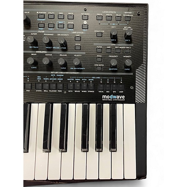 Used KORG Modwave Synthesizer