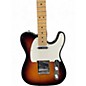 Used Fender Player Telecaster 3 Tone Sunburst Solid Body Electric Guitar