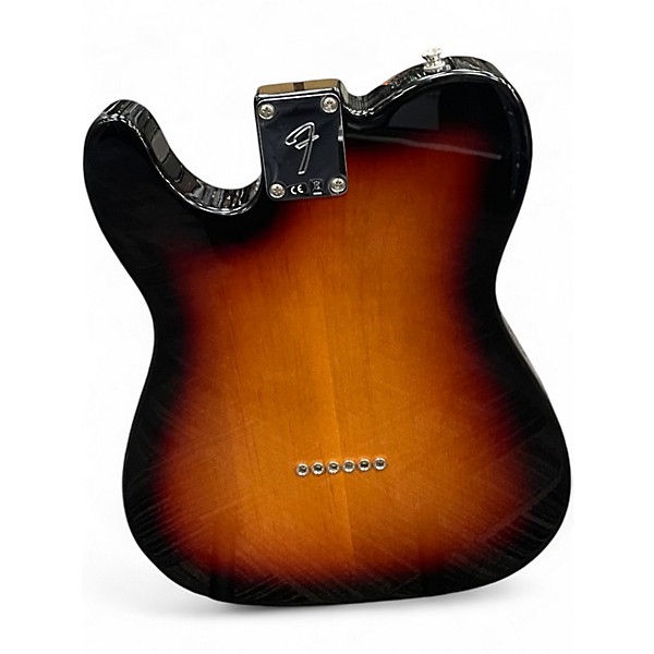 Used Fender Player Telecaster 3 Tone Sunburst Solid Body Electric Guitar