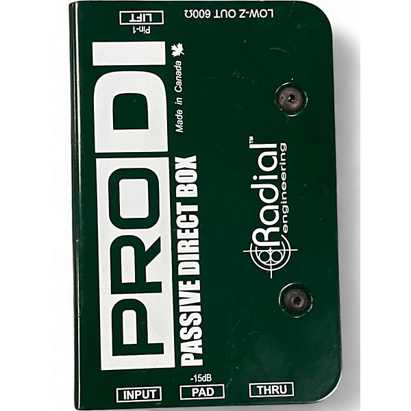 Used Radial Engineering ProDI Direct Box