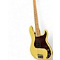 Used Fender Player Precision Bass hialeah yellow Electric Bass Guitar thumbnail