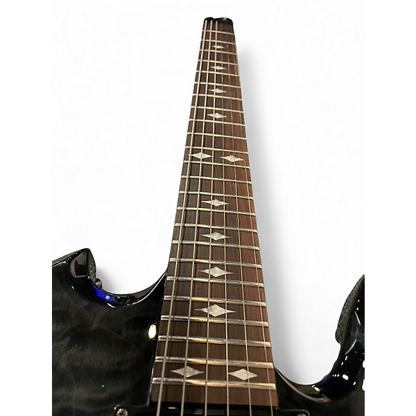 Used 2008 B.C. Rich Mockingbird ST Trans Black Solid Body Electric Guitar