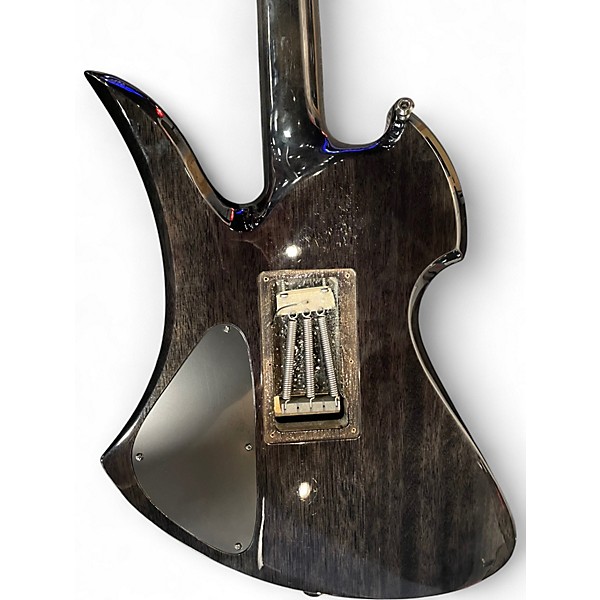 Used 2008 B.C. Rich Mockingbird ST Trans Black Solid Body Electric Guitar