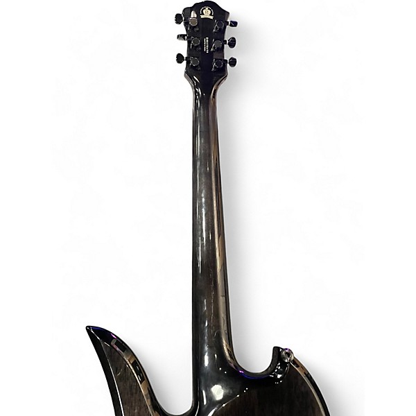 Used 2008 B.C. Rich Mockingbird ST Trans Black Solid Body Electric Guitar