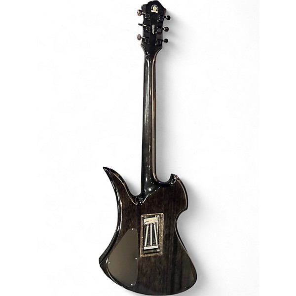 Used 2008 B.C. Rich Mockingbird ST Trans Black Solid Body Electric Guitar