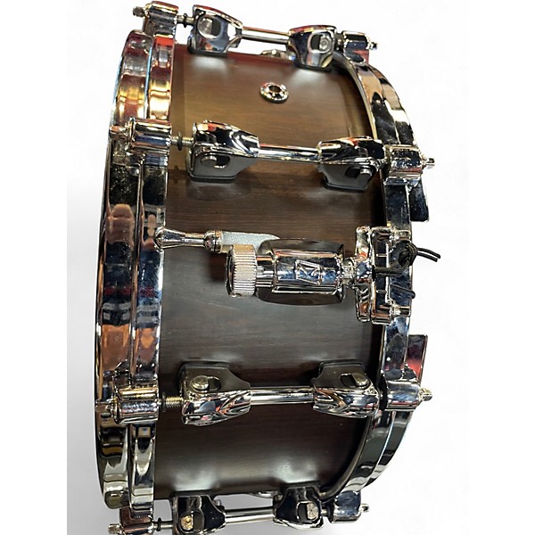 Used TAMA 6X14 Starphonic Snare Mocha Brown Drum
